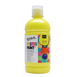 MONT MARTE POSTER PAINT 500ml - Lemon Yellow
